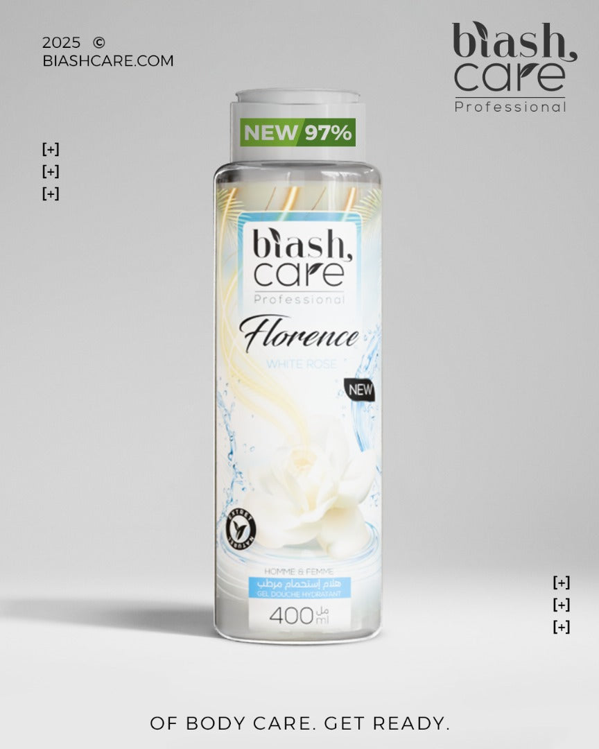 shower gel FLORENCE white rose