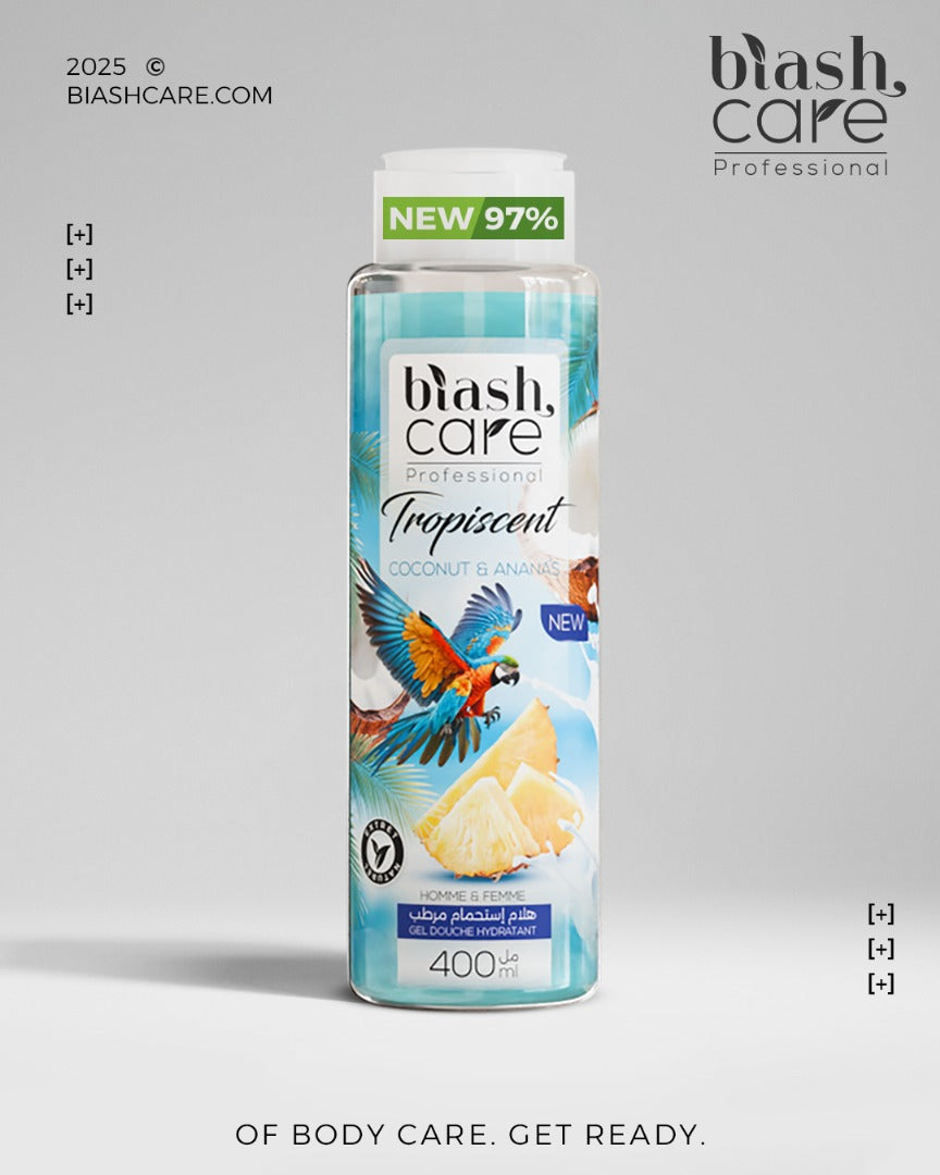 shower gel tropiscent coco ananas