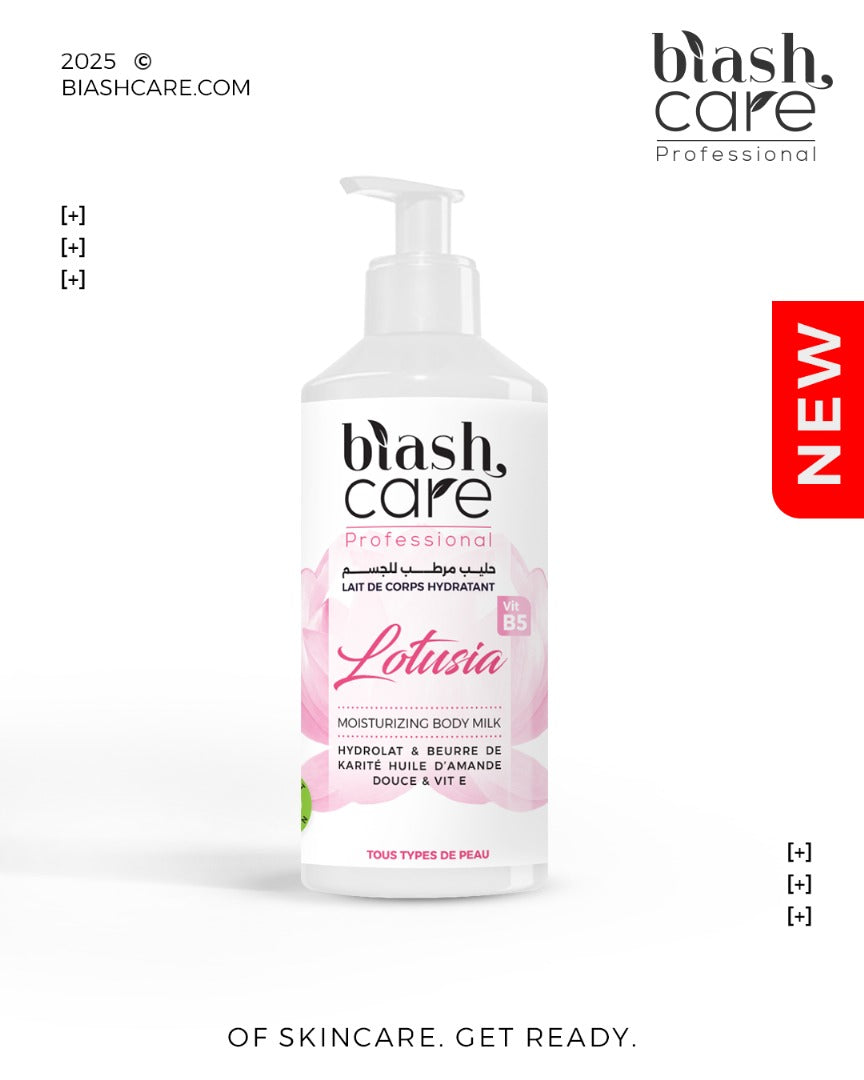 lait de corps hydratant lotusia