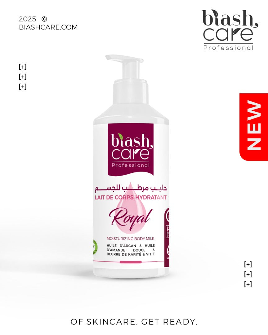 lait de corps hydratant royal